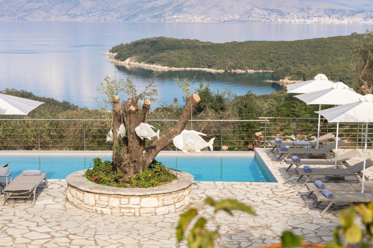 Villa White Stone by Rodostamo Hotel Kassiopi Exterior foto