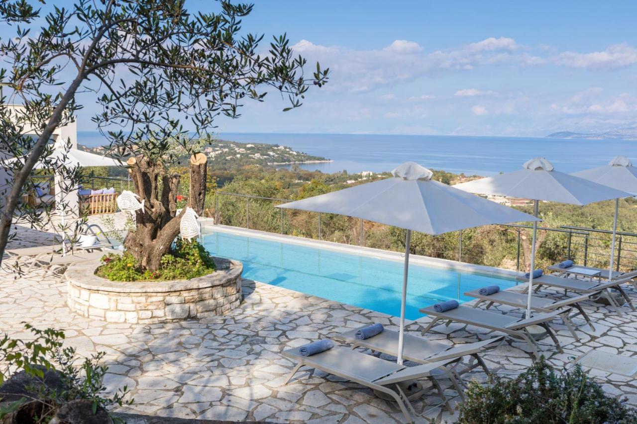 Villa White Stone by Rodostamo Hotel Kassiopi Exterior foto