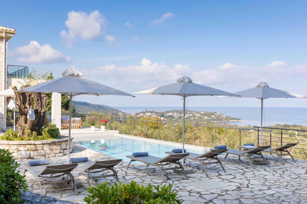 Villa White Stone by Rodostamo Hotel Kassiopi Exterior foto