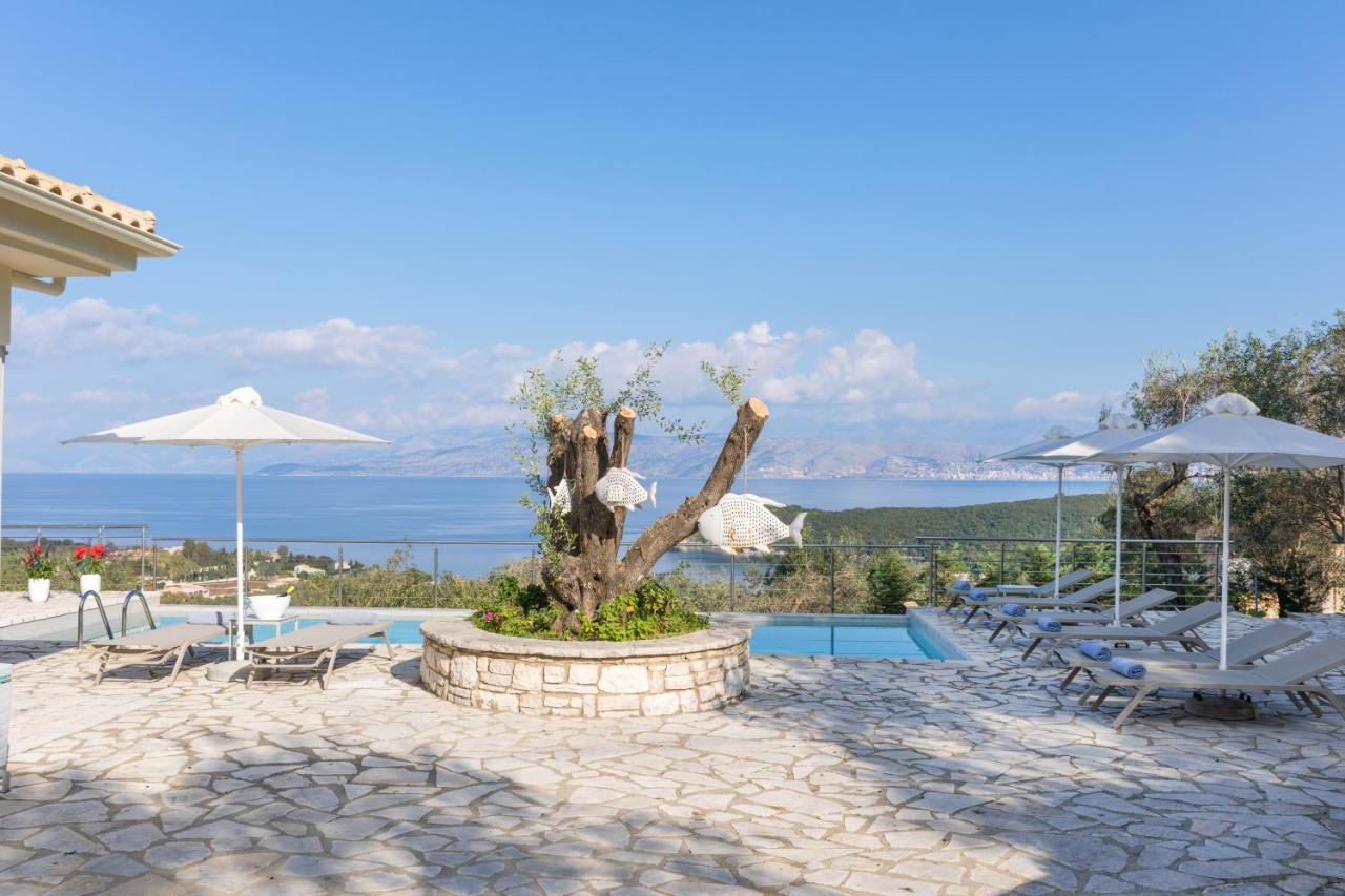 Villa White Stone by Rodostamo Hotel Kassiopi Exterior foto